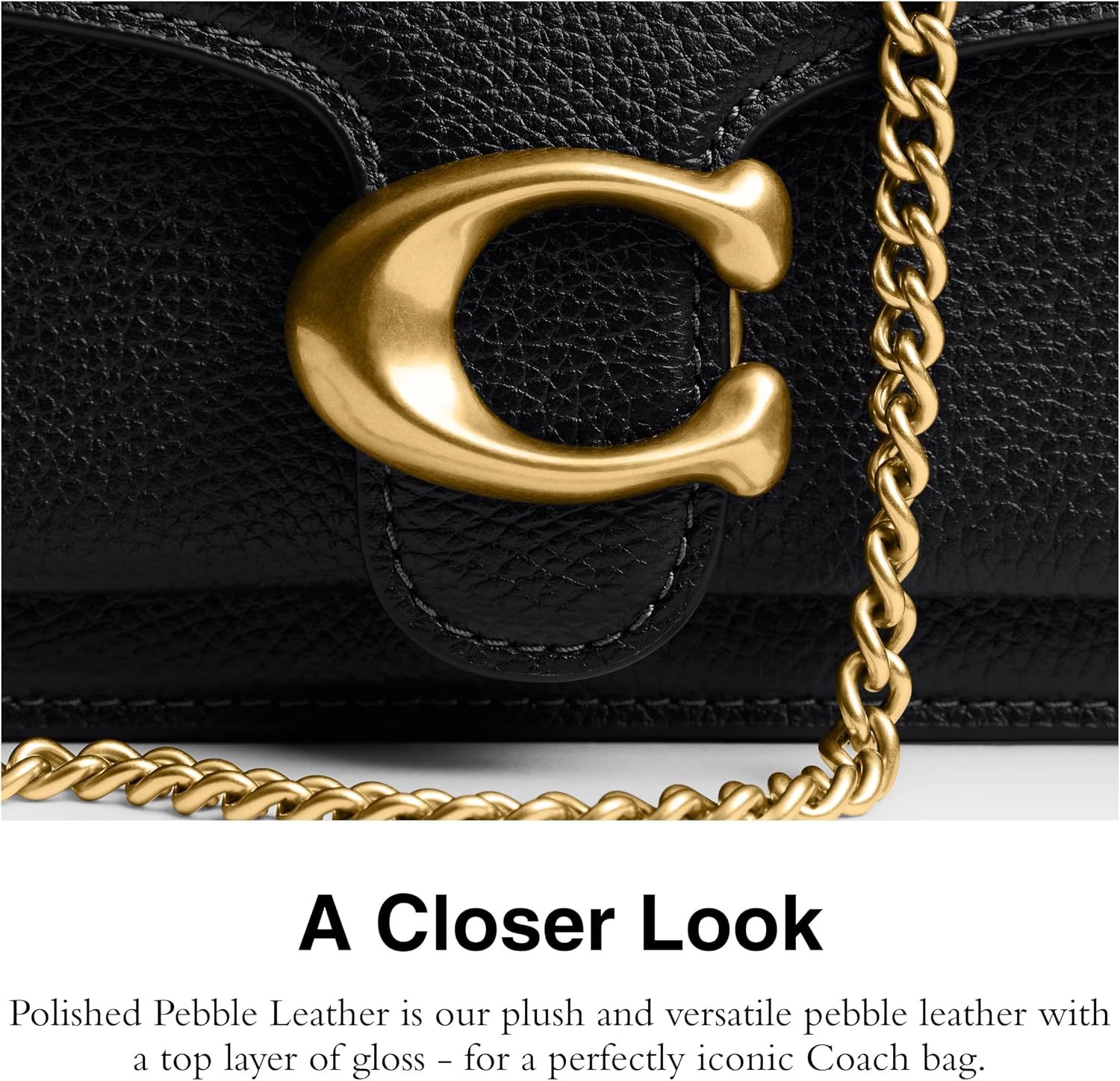 COACH Tabby Chain Crossbody Bag 19